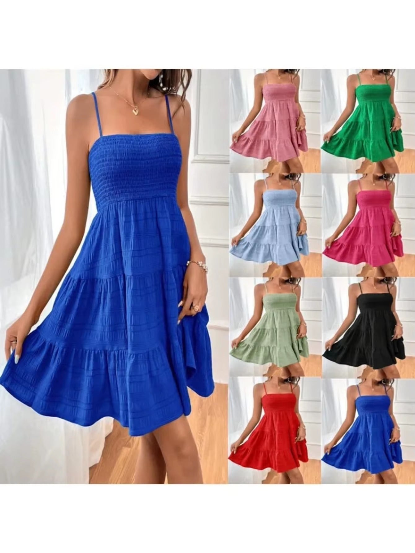 Marina – Vestido veraniego de tirantes