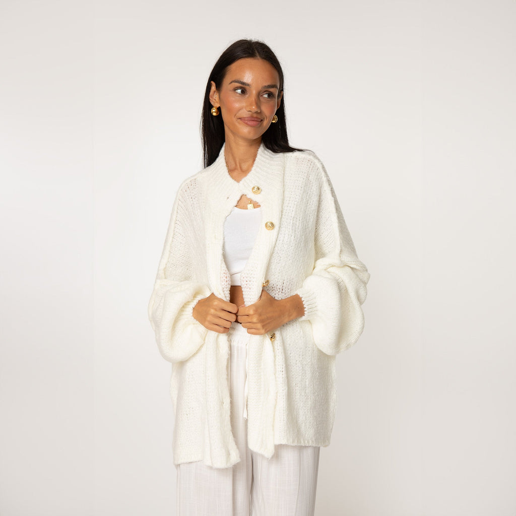 Verona - Cárdigan oversize de « Elegancia acogedora»