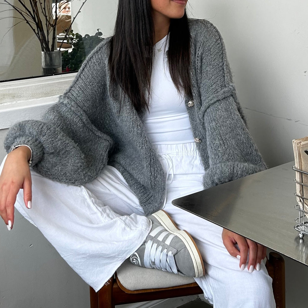 Verona - Cárdigan oversize de « Elegancia acogedora»