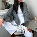 Verona - Cárdigan oversize de « Elegancia acogedora»