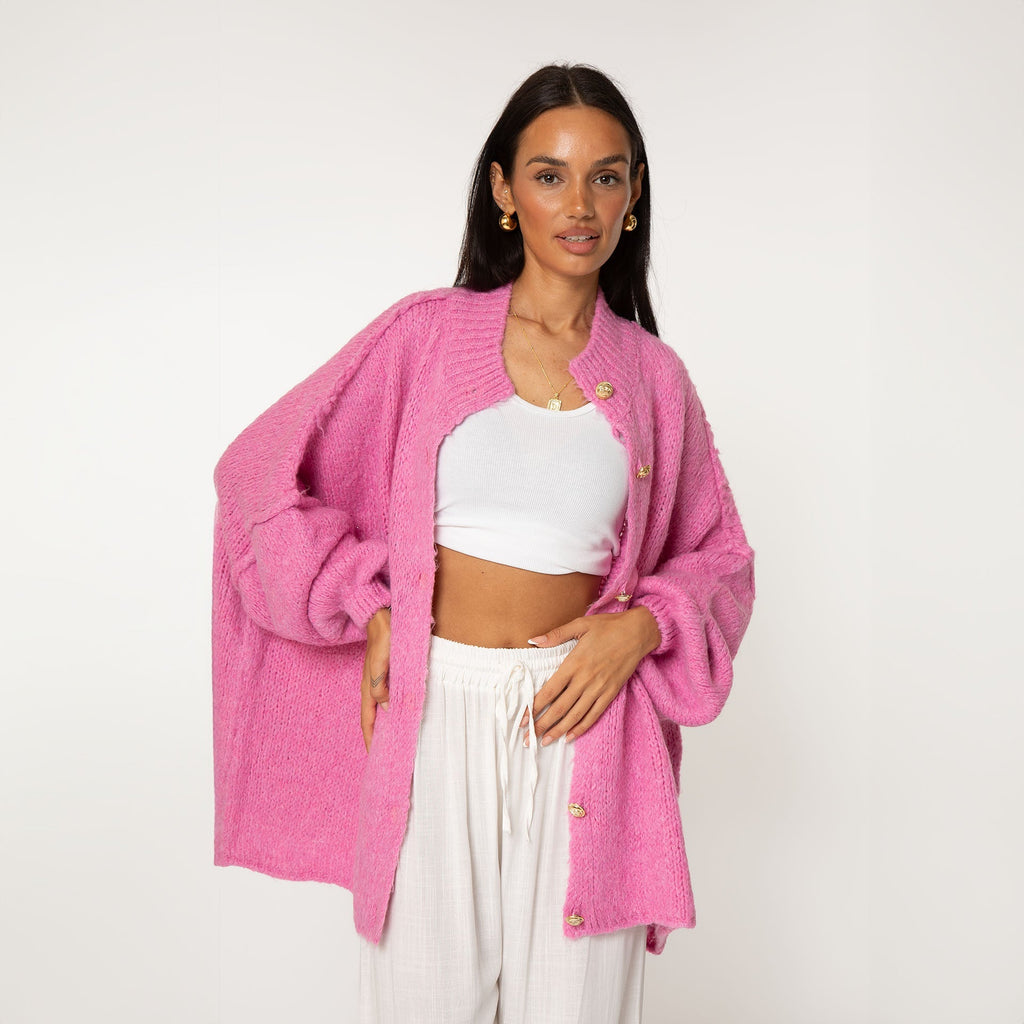Verona - Cárdigan oversize de « Elegancia acogedora»