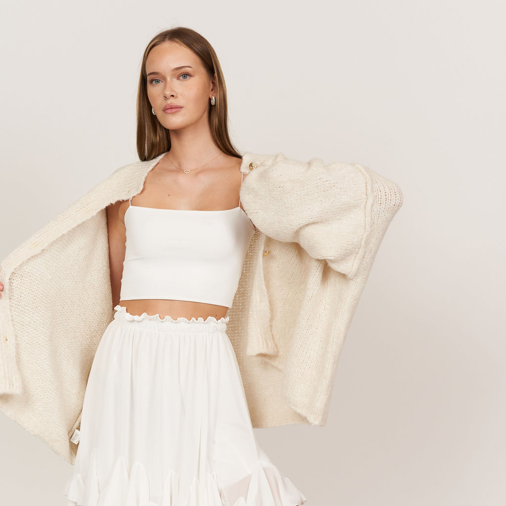 Verona - Cárdigan oversize de « Elegancia acogedora»