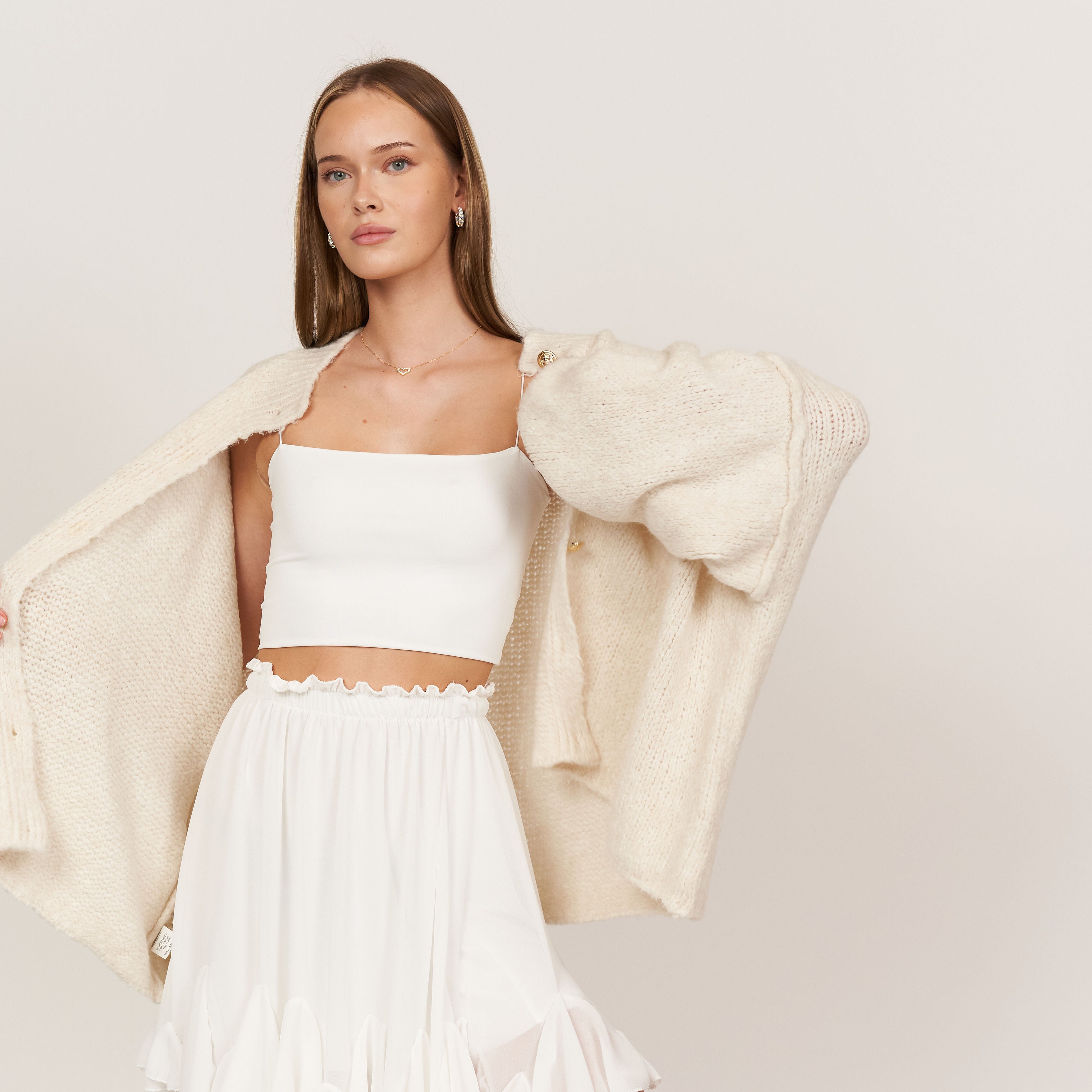 Verona - Cárdigan oversize de « Elegancia acogedora»