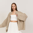 Verona - Cárdigan oversize de « Elegancia acogedora»